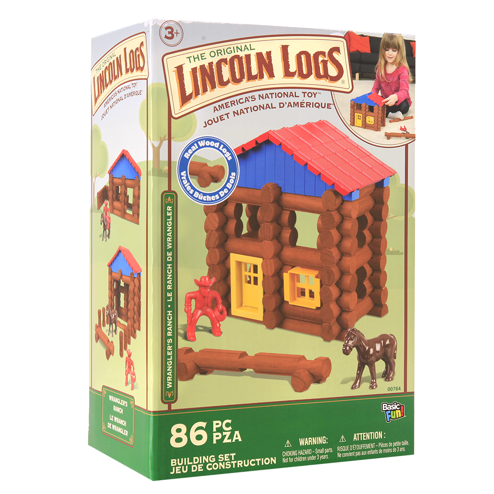 00764 Lincoln Logs Wranglers Ranch