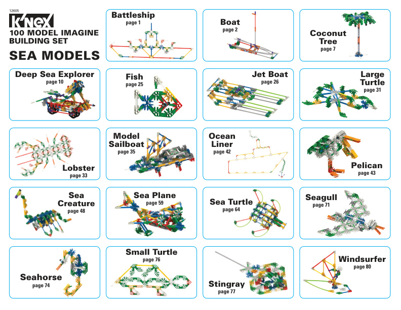 100 Model Imagine Web Sea Models 12605