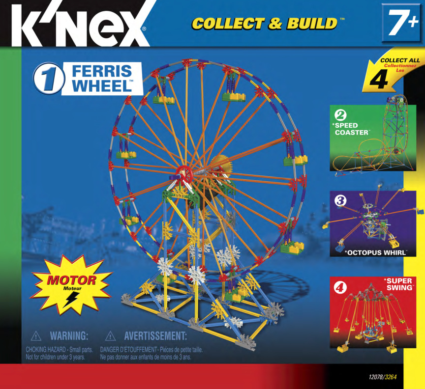 12078 Collect and Build Ferris Wheel