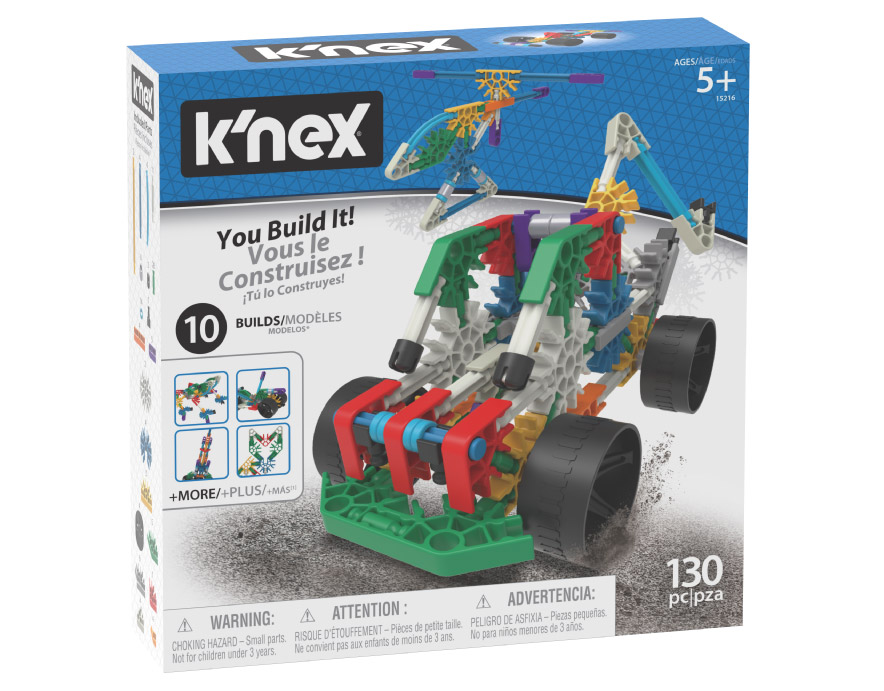 15216 KNEX 10 Model Building Fun Set
