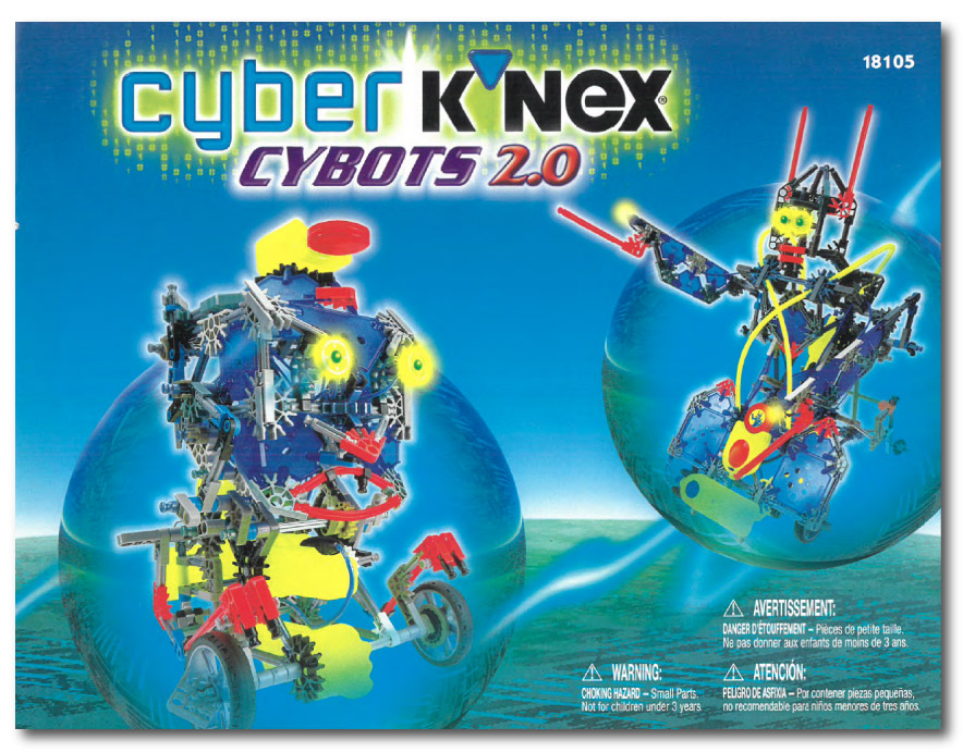 18105 KNEX Cybots 2 Instructions small