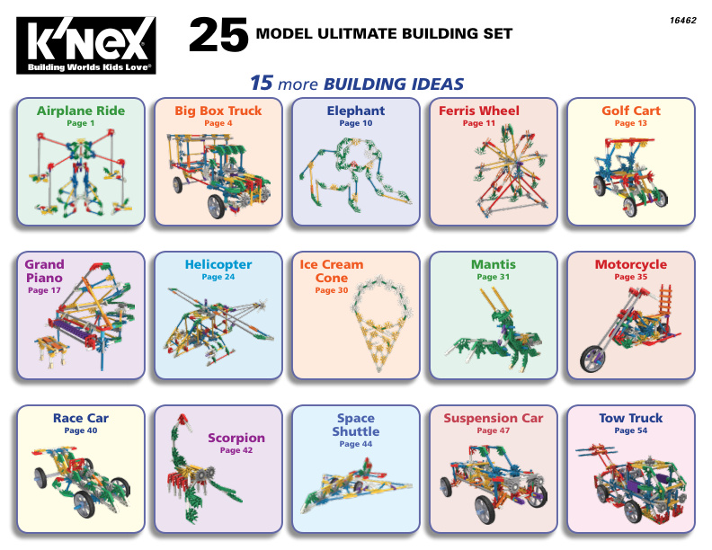 25 Model Ultimate Building Set Alts 16462