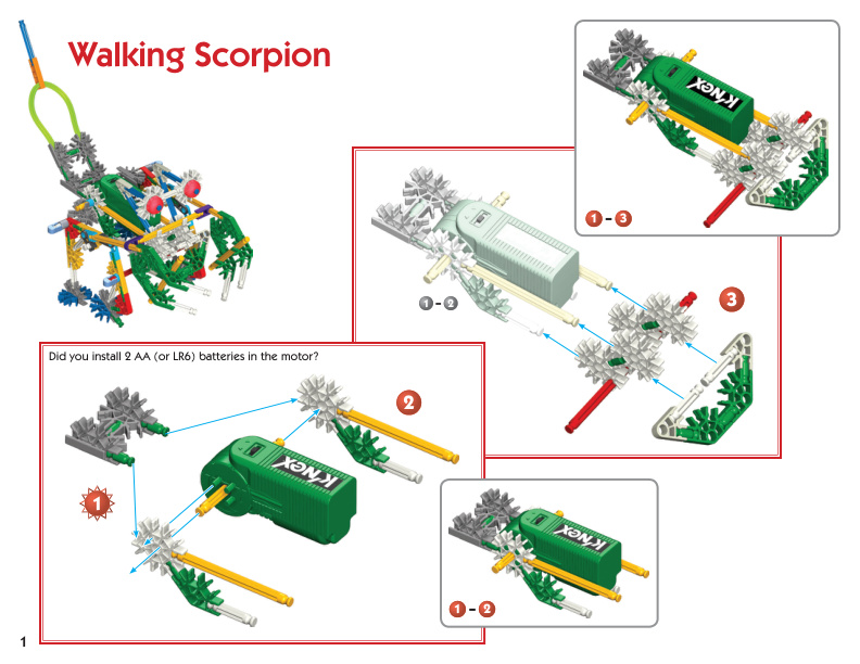 800 Value Tub Web Walking Scorpion 12476