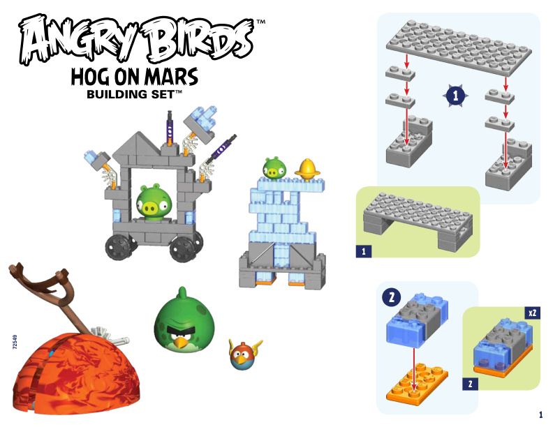 Angry Birds Hogs on Mars bonus build 72549