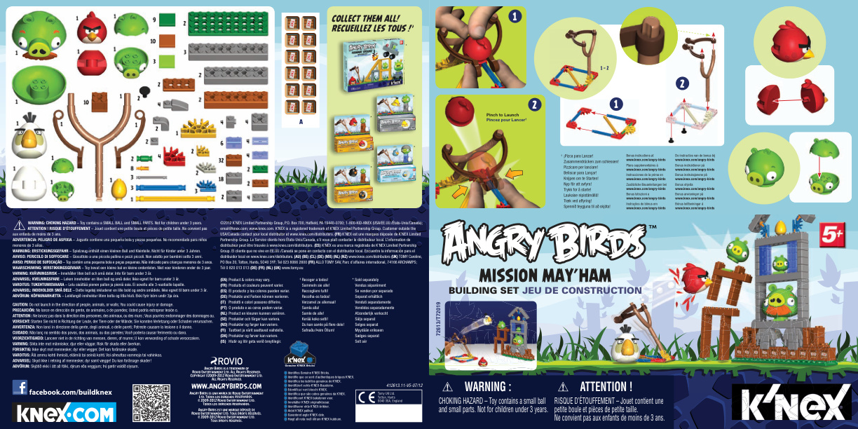 Angry Birds Mission Mayham 72613