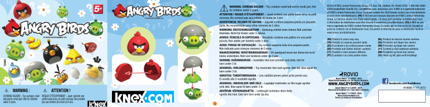 Angry Birds Mystery Easter 72090