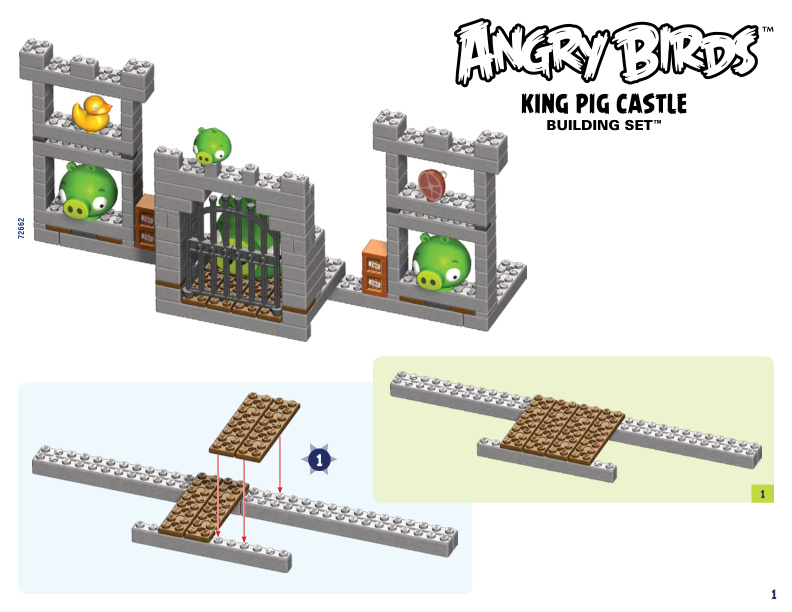 Angry Birds king pig castle bonus build 72662