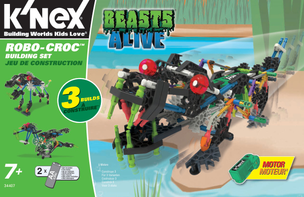 Beasts Alive Robo Croc 34407