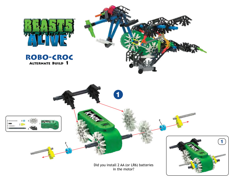 Beasts Alive Robo Croc Alt 1 34407