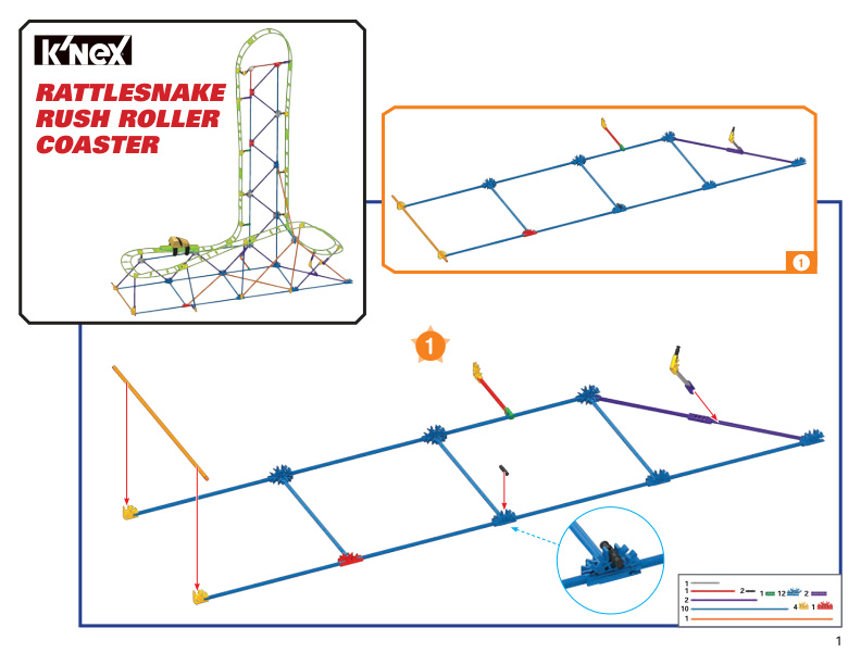 Cobras Coil Roller Coaster Alt Rattlesnake Rush 12451
