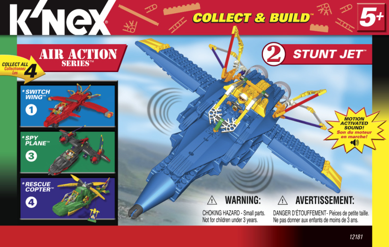 Collect and Build Air Action 2 Stunt Jet 12181