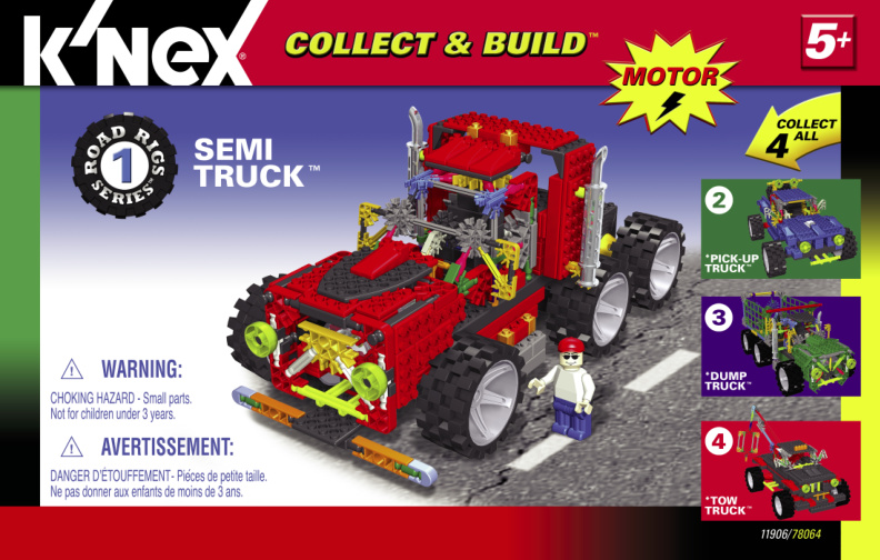 Collect and Build Road Rigs 1 Semi Truck 11906