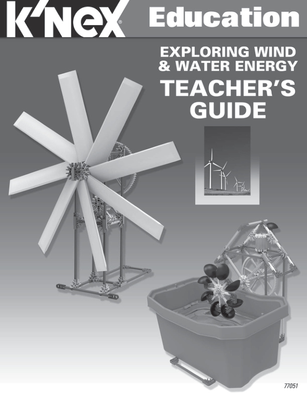 Education Exploring Wind Water Energy Teachers Guide 77051
