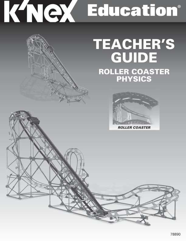 Education Roller Coaster Physics Teachers Guide 78880