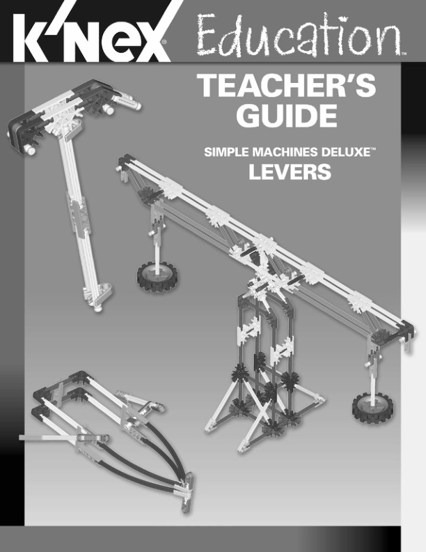 Education Simple Machines Deluxe Levers Teachers Guide 79520