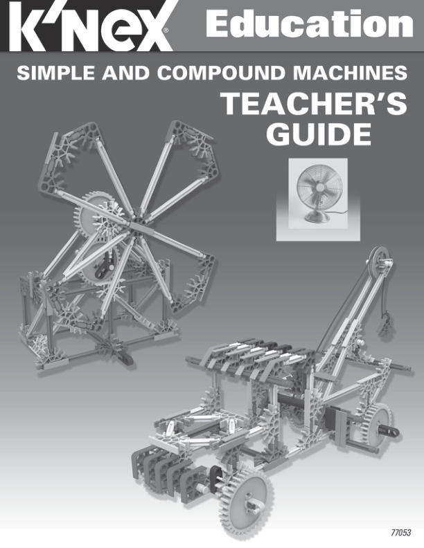 Education Simple and Compound Machines Teachesr Guide 77053