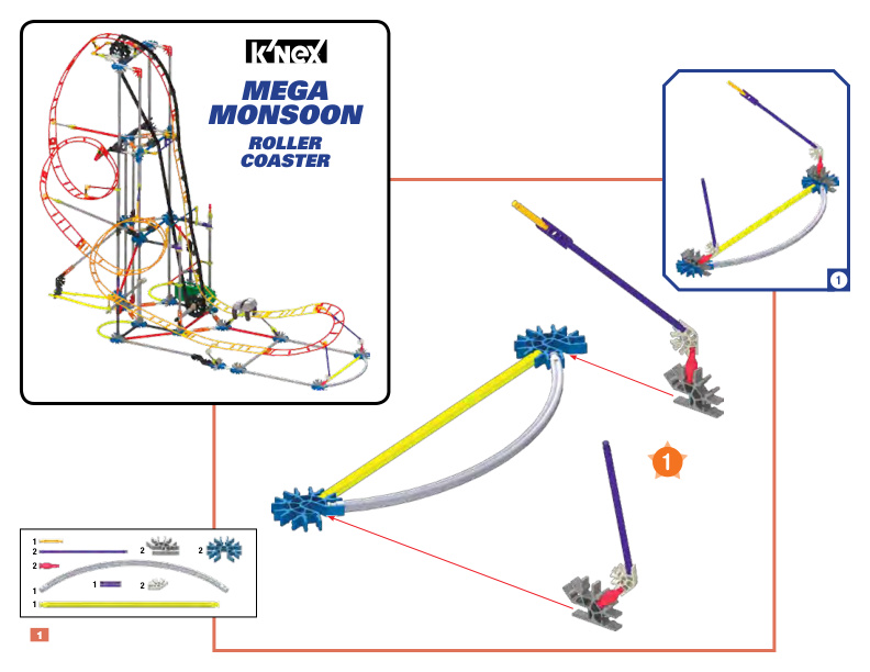 Electric Inferno Roller Coaster Alt Mega Monsoon 17040
