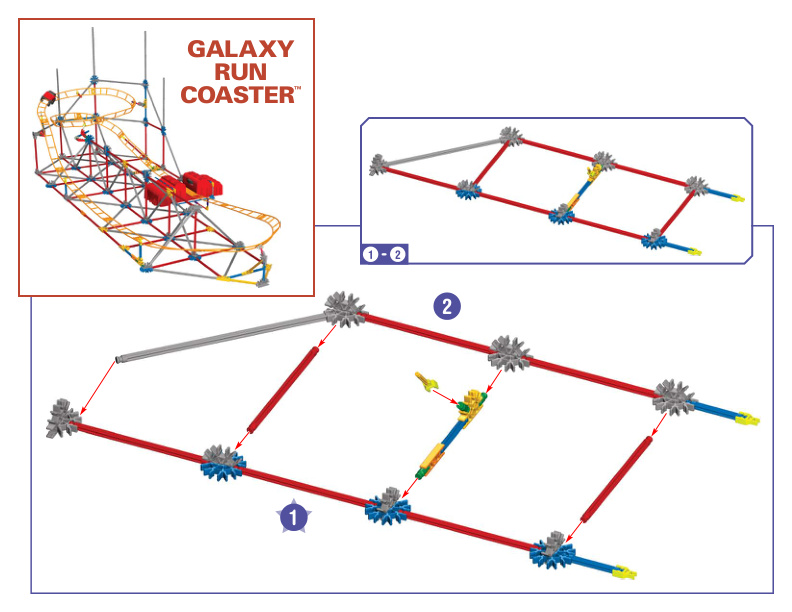 Galaxy Run Coaster 51026