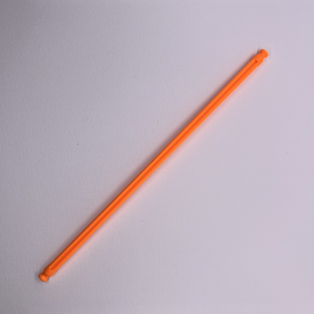 Fluorescent Orange Rod 190mm