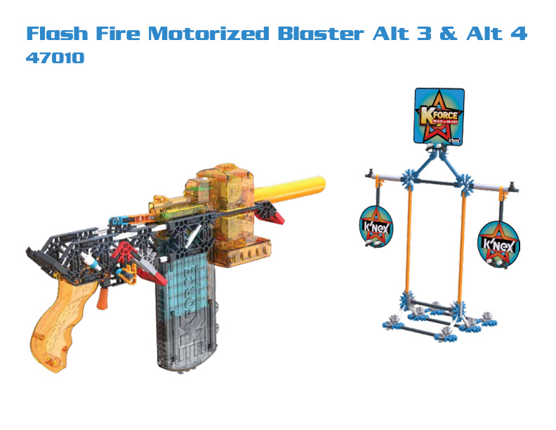 K FORCE Flash Fire Motorized Blaster Alt 3 and 4 47010
