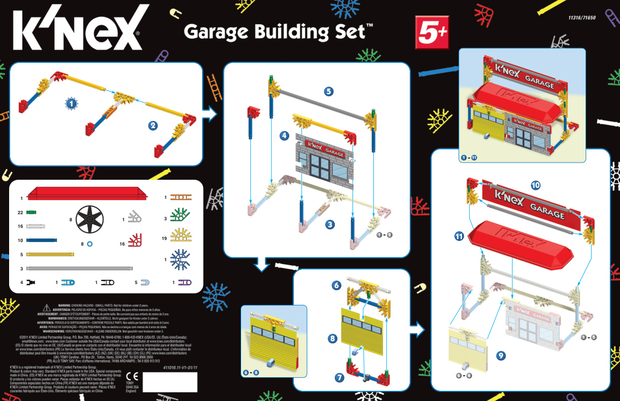 KNEX Classic Garage 11316