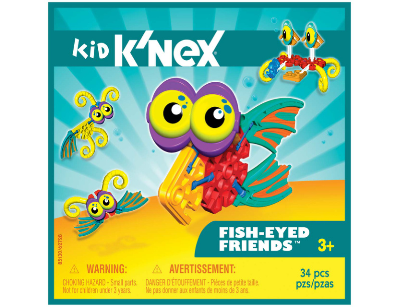 Kid KNEX Fish Eyed Friends 85130