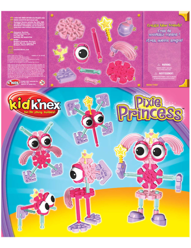 Kid KNEX Pixie Princess 85050