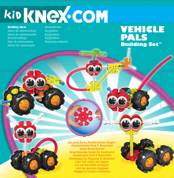 Kid KNEX Vehicle Pals 85067