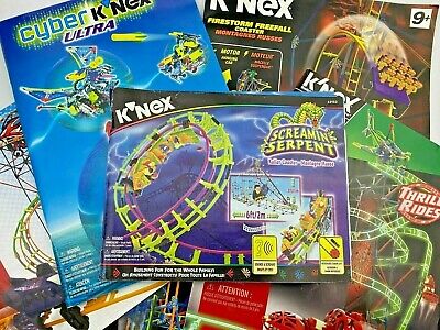 K’Nex Rollercoaster Instruction Manuals