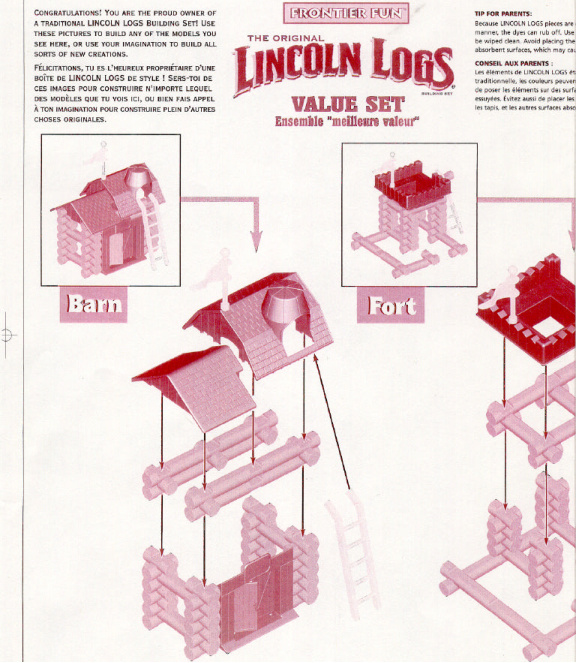 Lincoln Logs Frontier Fun Value 00970