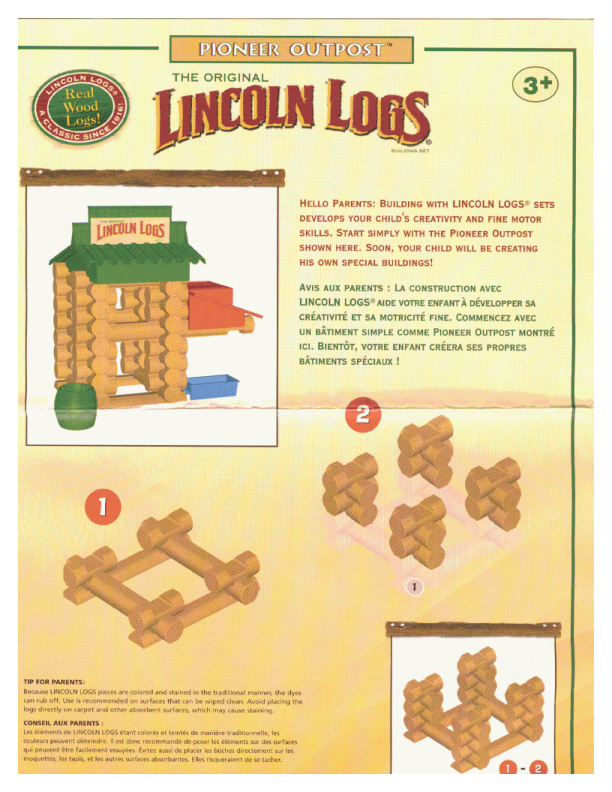 Lincoln Logs Pioneer Outpost 00969