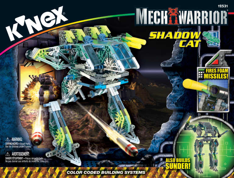 Mech Warrior Shadow Cat 12531
