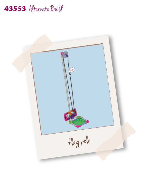 Mighty Makers Inventors Clubhouse Flag Pole Alt 43553