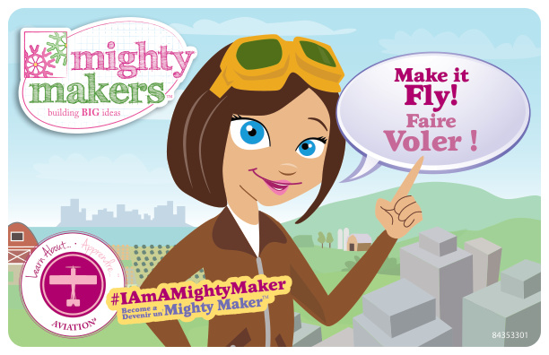Mighty Makers Up Up and Away Card 43533