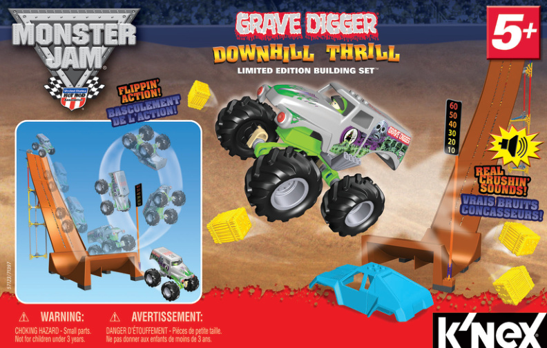 Monster Jam Grave Digger Downhill Thrill 57123