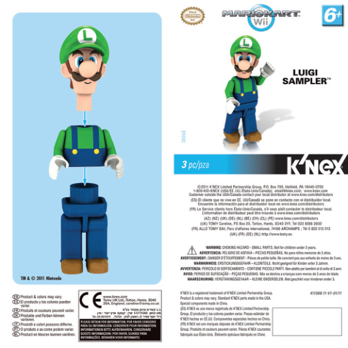 Nintendo Mario Kart Luigi Sampler 38068