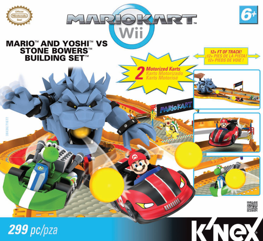 Nintendo Mario Kart Mario and Yoshi vs Stone Bowser 38436
