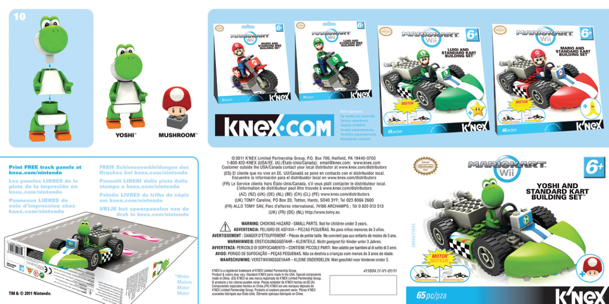 Nintendo Yoshi Standard Kart 38004