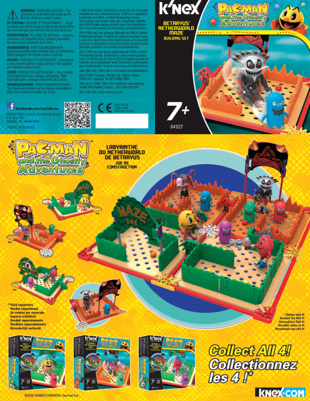 Pacman Betrayus Netherworld Maze 64522