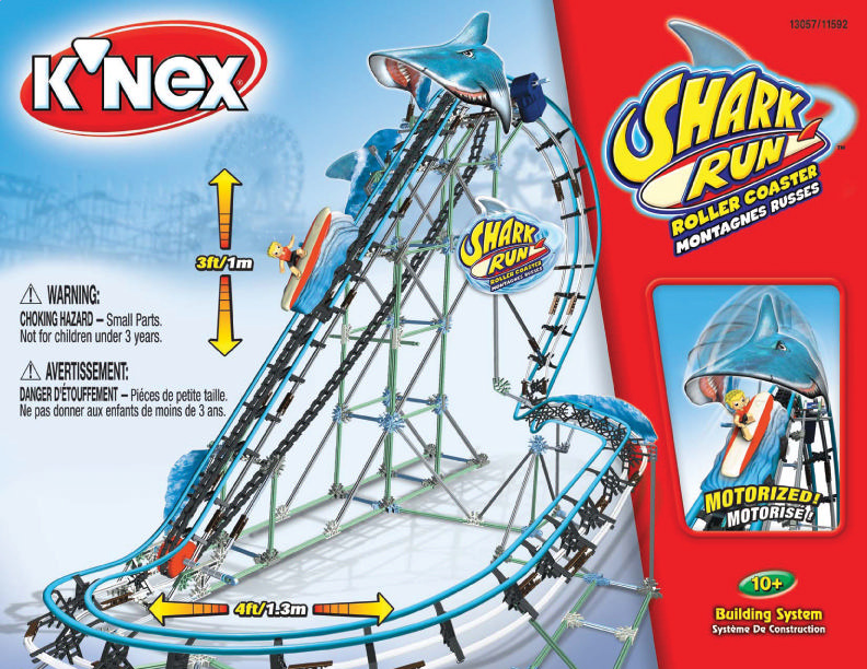 Shark Run Roller Coaster 13057