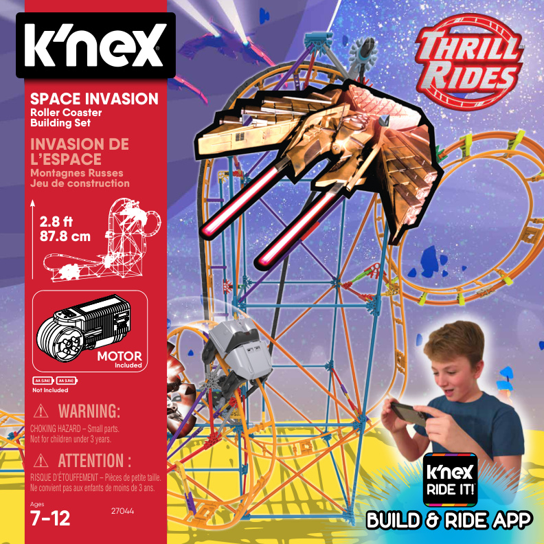 Space Invasion Roller Coaster 27044