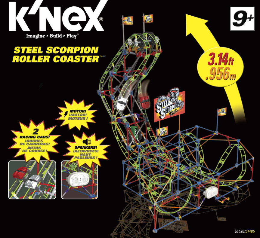 Steel Scorpion Coaster 51520