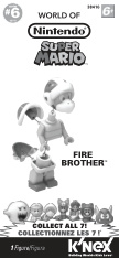 Super Mario Mystery Figures Series 6 fire brother 38416
