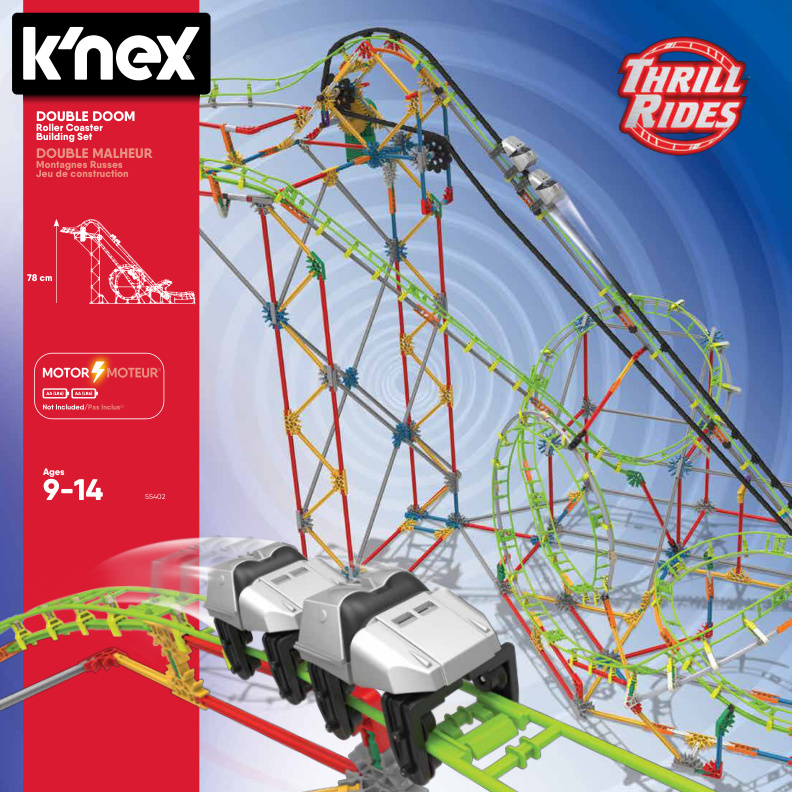 Thrill Rides Double Doom 55402